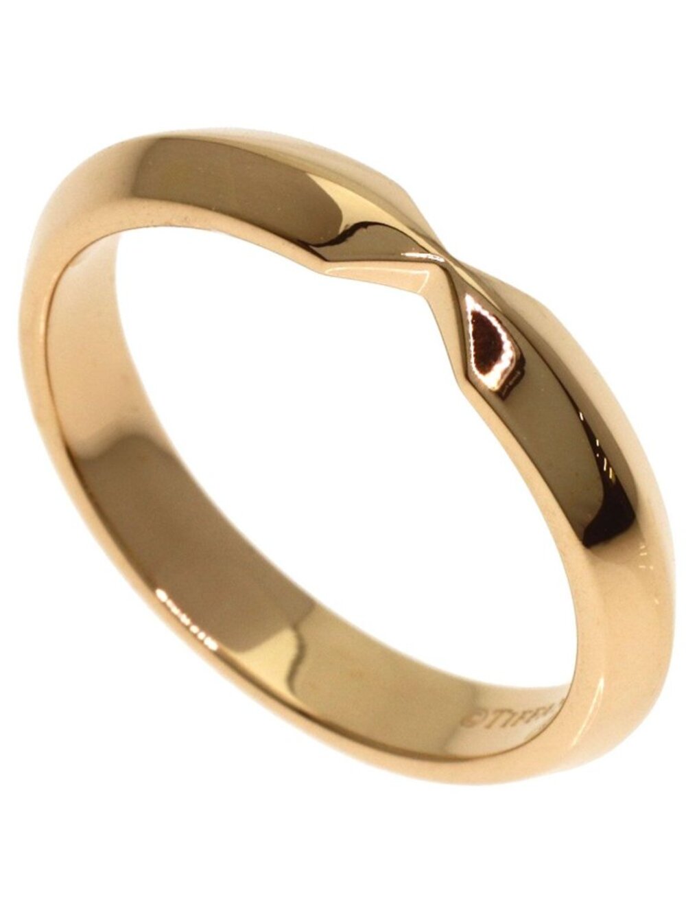 Tiffany & Co Nesting Narrow Ring 18K Pink Gold